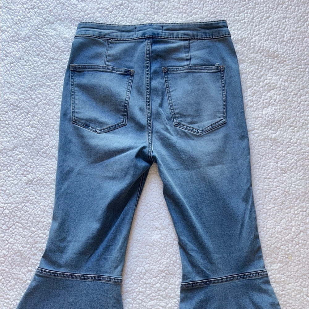 We The Free Light Blue Wide Leg Jeans - Picture 13 of 13